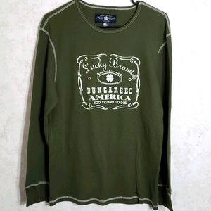 Lucky Brand Thermal Shirts Longsleeve men's XL
